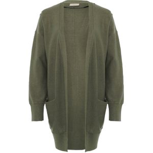 Freequent Vest groen (Maat: XL) - Effen