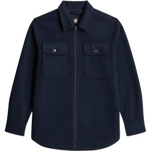 GPO Zip Overhemd, blauw (salute D25825-D200-C742), XS