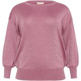 KAFFE CURVE Trui 'KCregitta'  oudroze