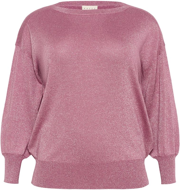 KAFFE CURVE Trui 'KCregitta'  oudroze