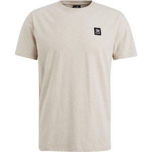 Vanguard T-shirt beige (Maat: XL) - Mélange - Halslijn: Ronde hals,