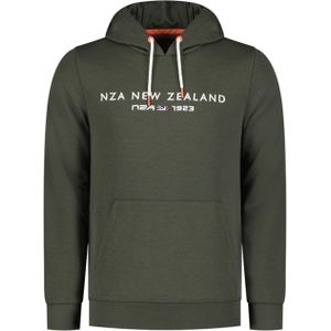 New Zealand Auckland Hoodie groen (Maat: 2XL) - Logo - Halslijn: Capuchon,