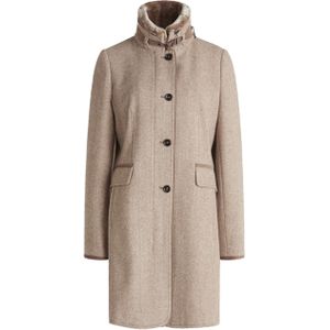 Gil Bret - Wollen Jas - Walnut Melange - Winterjas