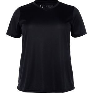 Athlecia T-shirt zwart (Maat: 44) - Effen - Halslijn: Ronde hals,