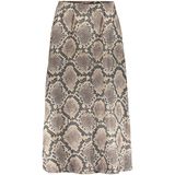 Geisha - Midi Rok - Zwart - Strokenrokken