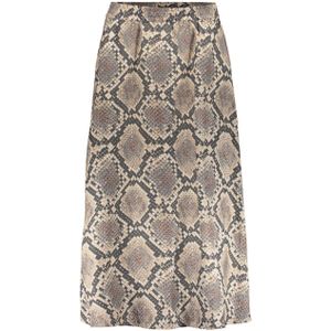 Geisha - Midi Rok - Zwart - Strokenrokken