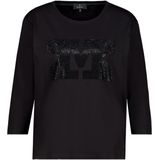 Monari - Blouse 808800 - Zwart - Damesblouse