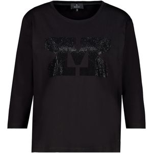 Monari - Blouse 808800 - Zwart - Damesblouse