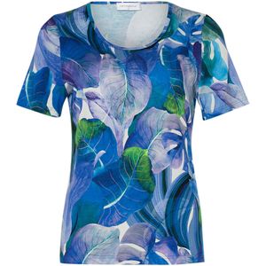 Germaine T-shirt blauw (Maat: 44) - Halslijn: Ronde hals,