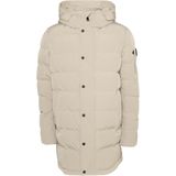 Airforce Heren jas beige (Maat: L) - Effen