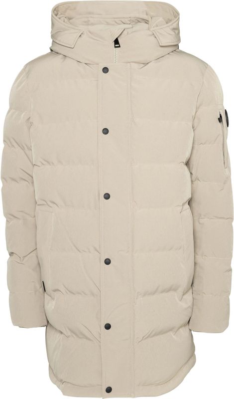 Airforce Heren jas beige (Maat: L) - Effen