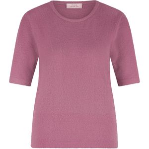 Studio Anneloes Trui roze (Maat: XS) - Effen - Halslijn: Ronde hals,