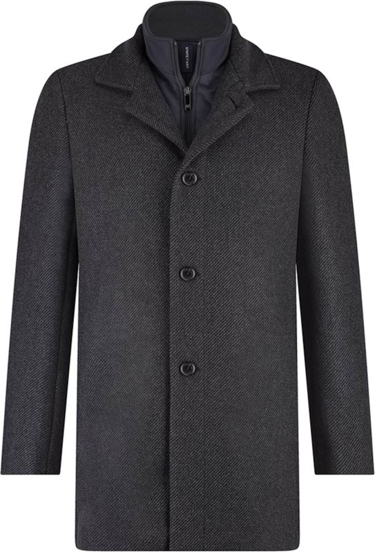 State of Art Heren jas grijs (Maat: S)