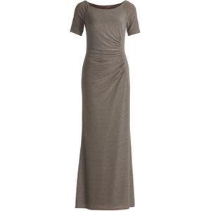 Vera Mont - Avondjurk - Bruin - Glitter - Figuurverbeterend Ontwerp