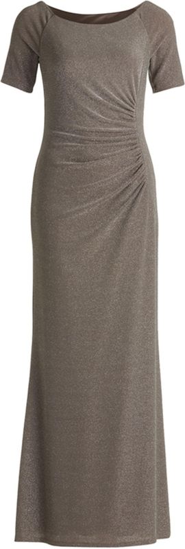 Vera Mont - Avondjurk - Bruin - Glitter - Figuurverbeterend Ontwerp