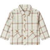 Overshirt - Geruit - Voor Kinderen - Lange Mouwen - Knoopsluiting - Blousekraag