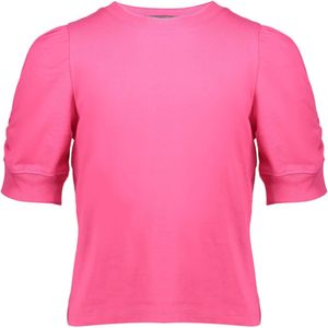 Geisha T-Shirt roze (Maat: 128) - Effen - Halslijn: Ronde hals,