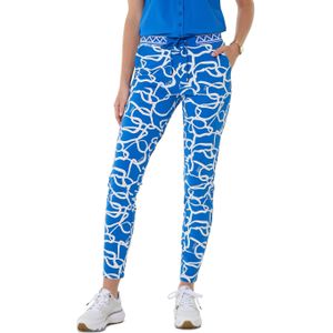 Zoso Print travel broek blauw (Maat: XL)