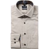 Olymp Modern fit Luxor Overhemd lange mouw beige (Maat: 40) - Effen