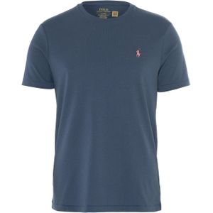 Ralph Lauren T-shirt blauw (Maat: 2XL) - Effen - Halslijn: Ronde hals,