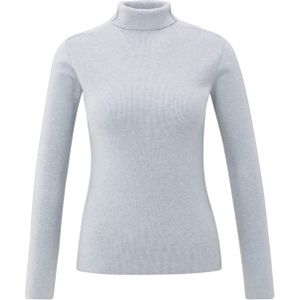 YAYA Top lange mouw 01-000517-510 Licht grijs