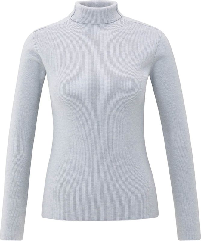 YAYA Top lange mouw 01-000517-510 Licht grijs