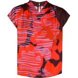Caroline Biss - 4693 - Top - Rood - Korte Mouw