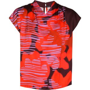 Caroline Biss - 4693 - Top - Rood - Korte Mouw