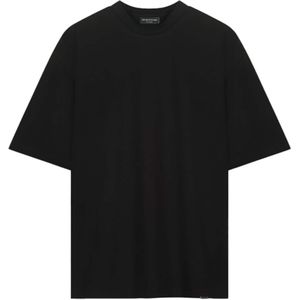 Don't waste culture T-shirt zwart (Maat: L) - TekstFotoprint - Halslijn: Ronde hals,