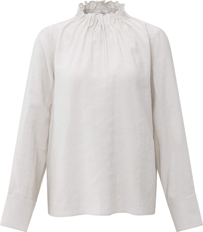 YAYA Top lange mouw 01-701328-510 Wit