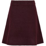 Neo Noir - Gisa Knit Skirt - Bordeaux - Rok