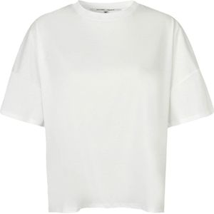 Second Female T-shirt wit (Maat: XS) - Effen - Halslijn: Ronde hals,