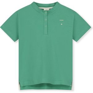 Gray Label T-shirt  groen (Maat: 3-6M) - Effen - Halslijn: Ronde hals,