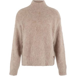 Moscow Dames coltrui beige (Maat: L) - Effen - Halslijn: Col,