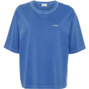 Closed T-shirt blauw (Maat: L) - Halslijn: Ronde hals,