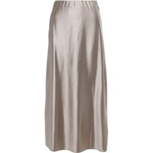 GARCIA - Effen Rok - Grijs - Midi - Hoge Taille