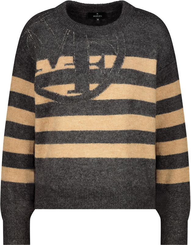 Monari - Trui - Antraciet - Melange