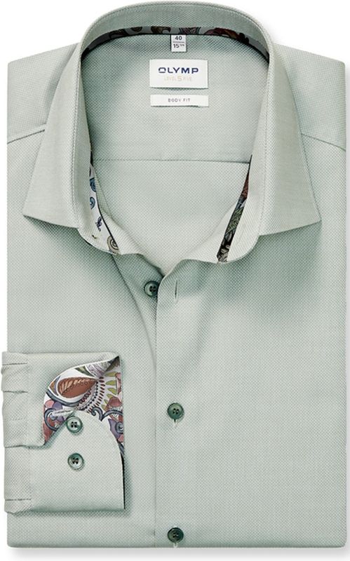 Overhemden - Kit - Katoen - Body Fit - Lange Mouwen