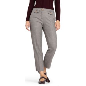 Cambio Bandplooibroek ' Krystal '  taupe