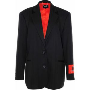 Alix The Label Blazer zwart (Maat: L) - TekstFotoprint