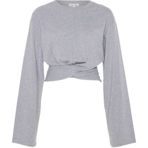 Club L'Avenir Dames longsleeve grijs (Maat: M) - Mélange - Halslijn: Ronde hals,