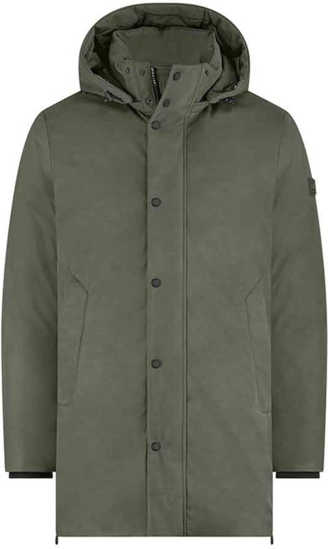 State of Art - Heren Jas - Groen - Effen