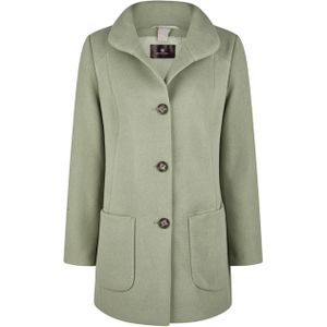 Barbara Lebek - Dames Jas - Groen - Effen