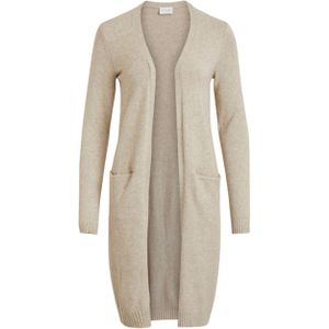 Vila Vest beige (Maat: XL) - Effen