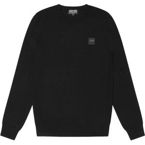 Antony Morato Jongens trui zwart (Maat: 164) - Effen - Halslijn: Ronde hals,