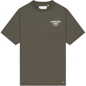 Croyez homme Heren t-shirt groen (Maat: S) - Halslijn: Ronde hals,
