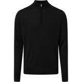 STRELLSON - Marek - Trui - Zwart - Wol - Halve Rits