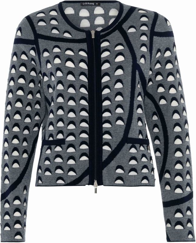 Golléhaug - Vest - Blauw