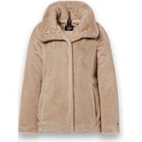 District - HITT Sand - Damesjas - Kort - Met Opstaande Kraag - 2 Gevoerde Steekzakken