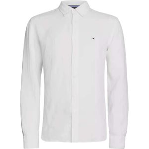 Tommy Hilfiger Overhemd lange mouw wit (Maat: XL) - Effen